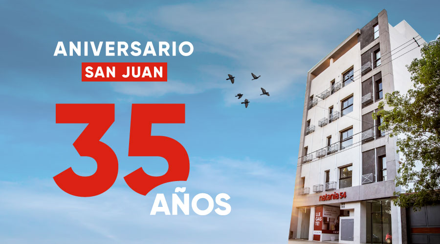 ¡Cumplimos 35 años en San Juan!